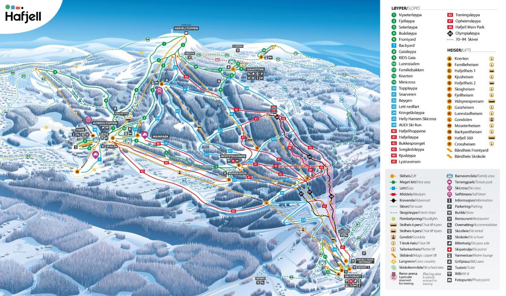 Ski And Bike-In And Out Hafjell Dış mekan fotoğraf